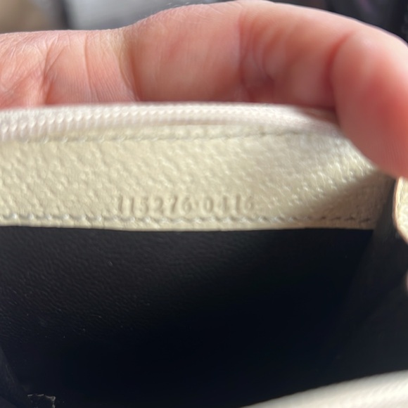 Gucci Cream Leather Women's coin pouch - Picture 3 of 3
